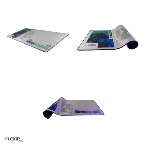 Mousepad gaming XXL flexibil Lexip Batman Gotham City, 900 x 400 x 4 mm, neopren lavabil, baza din latex antiderapanta, WAXLXMP0009 [3]