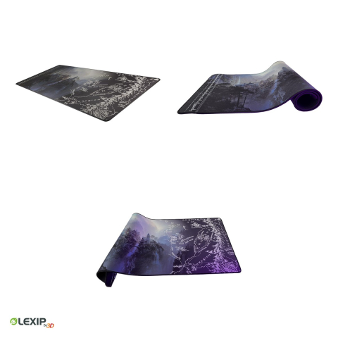 Mousepad gaming XXL flexibil Lexip The Lord of the Rings Rivendell, 900 x 400 x 4 mm, neopren lavabil, baza din latex antiderapanta, WAXLXMP0011 [3]