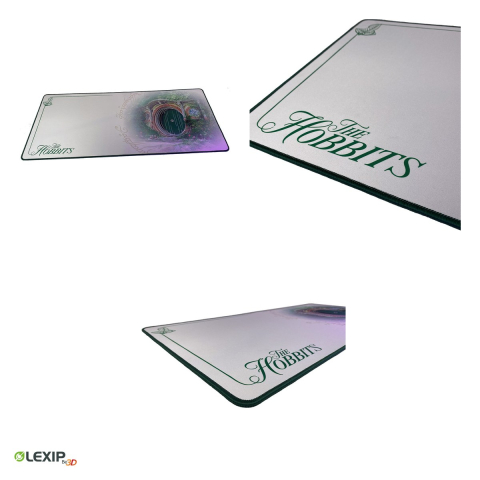 Mousepad gaming XXL flexibil Lexip The Lord of the Rings The Hobbit, 900 x 400 x 4 mm, neopren lavabil, baza din latex antiderapanta, WAXLXMP0012 [4]