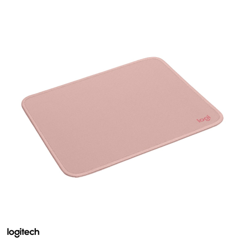 Design - Mousepad Logitech Mouse Pad Studio Series, 230 x 200 x 2 mm, strat anti-varsare, baza antiderapanta din cauciuc natural, roz inchis, 956-000050