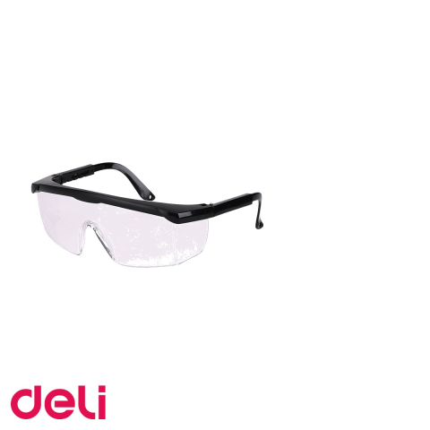 Ochelari de protectie Deli, material rezistent, brate reglabile, pentru uz general [2]