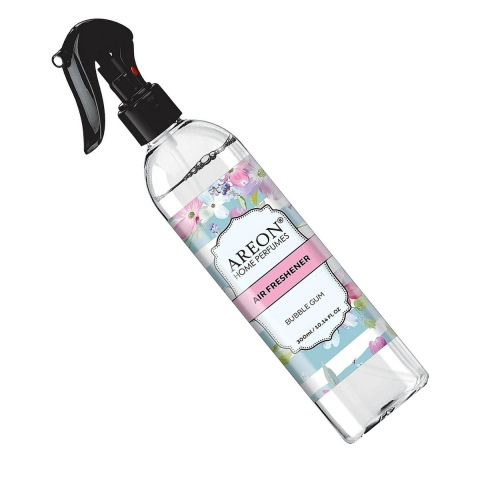 Odorizant de camera Areon Bubble Gum cu pulverizator, 300 ml, aroma dulce si fructata de guma de mestecat, improspateaza aerul [0]