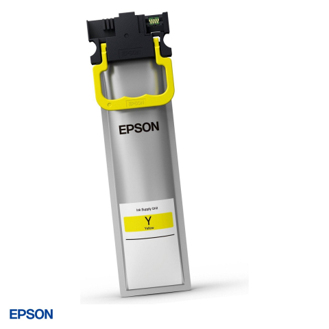 Cartuse inkjet - Pachet de cerneala Epson T11 XL DURABrite Ultra, cerneala pigment, randament 5.000 pagini, pentru WF-C5390DW si WorkForce Pro WF-C5890DWF, galben, C13T11D440