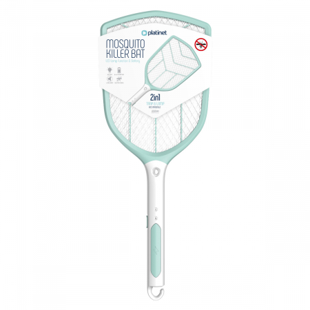 Paleta electrica anti-insecte , Platinet 45236, cu baterie tip 18650 de 1200 mAh, incarcare USB si functie iluminare LED [1]