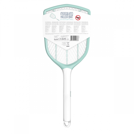 Paleta electrica anti-insecte , Platinet 45236, cu baterie tip 18650 de 1200 mAh, incarcare USB si functie iluminare LED [2]