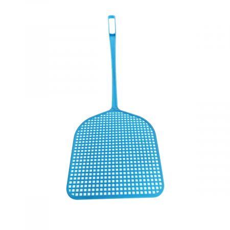 Paleta manuala Anti-Muste si Insecte cu maner flexibil, suprafata 130 x 115 x 2 mm, lungime maner 360mm, albastra [1]
