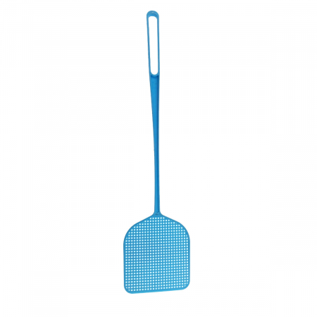 Paleta manuala Anti-Muste si Insecte cu maner flexibil, suprafata 130 x 115 x 2 mm, lungime maner 360mm, albastra [3]