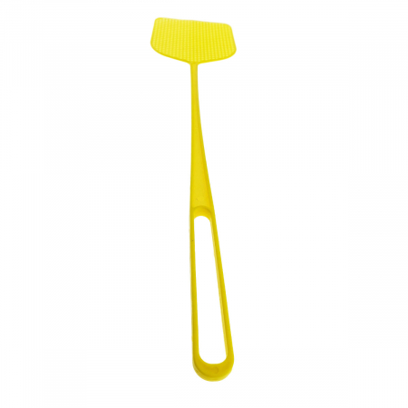 Paleta manuala Anti-Muste si Insecte cu maner flexibil, suprafata 130 x 115 x 2 mm, lungime maner 360mm, galbena [4]