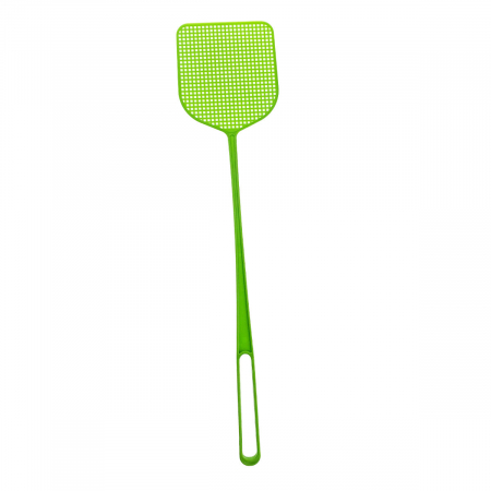 Bricolaj - Paleta manuala Anti-Muste si Insecte cu maner flexibil, suprafata 130 x 115 x 2 mm, lungime maner 360mm, verde