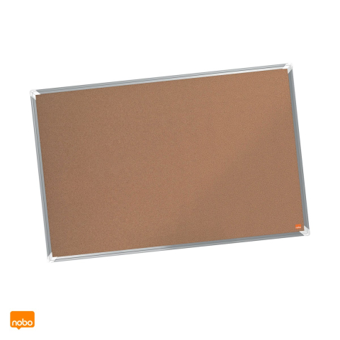 Sisteme de afisare si prezentare - Panou din pluta Nobo Premium Plus, rama din aluminiu, montare prin colturi, suprafata care se reface singura, 90x60 cm