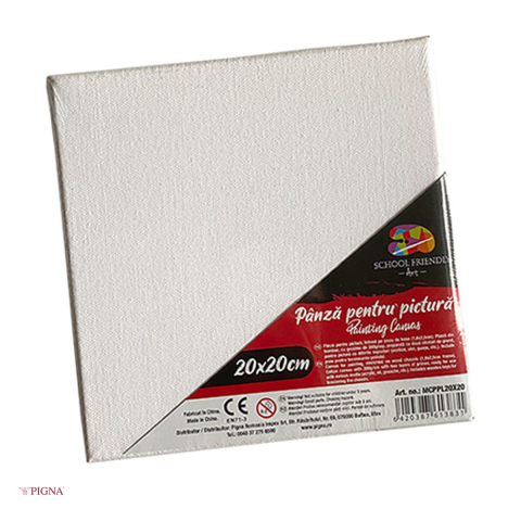 Handmade Creativ si Hobby - Panza pictura pe sasiu Pigna SF Art, 380 g/mp, 20x20 cm