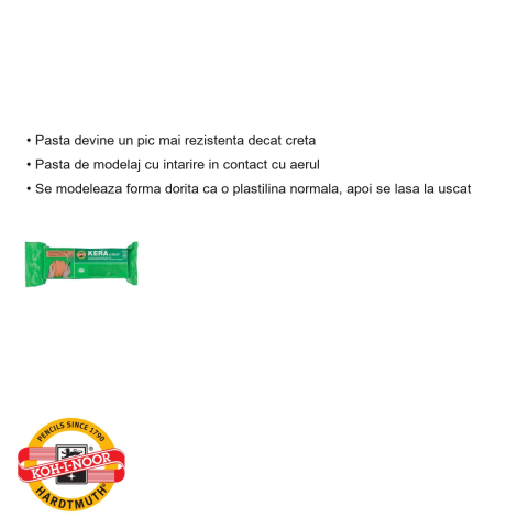 Pasta de modelaj Koh-I-Noor, teracota cu intarire la aer, 1 kg, pentru modelaj artistic [2]