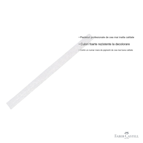 Pastel Pitt Monochrome Alb Soft Faber-Castell, pigmenti premium, pentru desen artistic si pictura [2]