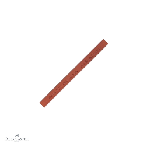 Markere si instrumente de desen artistic - Pastel Pitt Monochrome Faber-Castell, nuanta rosu sangvin deschis brut, pentru desen artistic profesional