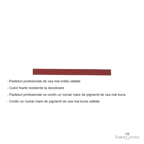 Pastel Pitt Monochrome Faber-Castell, nuanta rosu sangvin deschis brut, pentru desen artistic profesional [1]