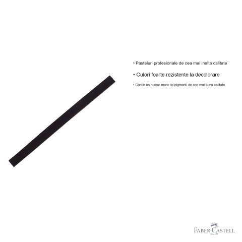 Pastel Pitt Monochrome negru ars Faber-Castell, pigmentare intensa, pentru detalii si suprafete mari [2]