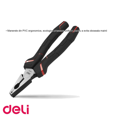 Patent metal 8 inch Deli, otel forjat carbon ridicat, pentru uz general si taiere [2]