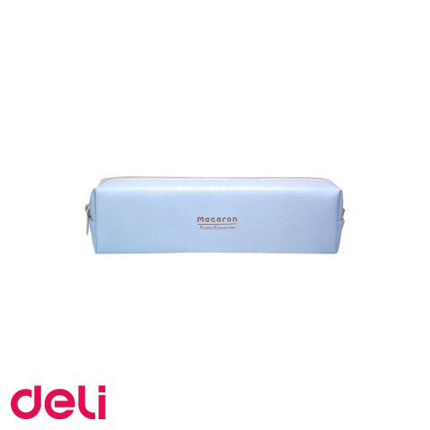 Penare scolare - Penar etui tubular Deli Macarons, design compact impermeabil, pentru scoala