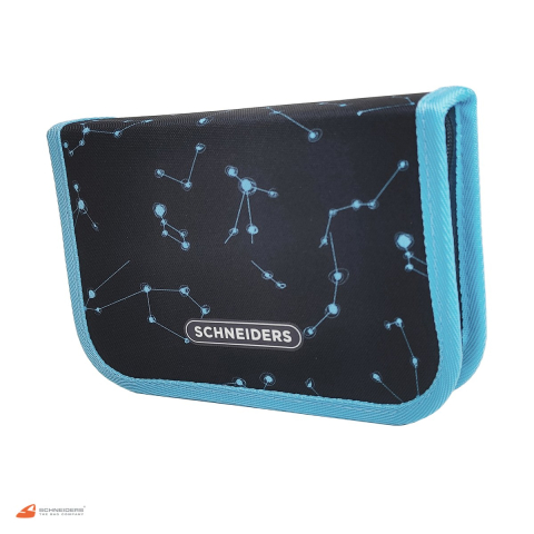 Penare - Penar neechipat cu un fermoar Walker by Schneiders Space Dream, 13.5x20.5x4 cm