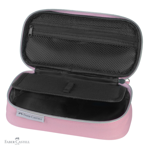 Penar oval neechipat Faber-Castell Rose Shadow 2024, design modern cu buzunar suplimentar, pentru scoala [3]