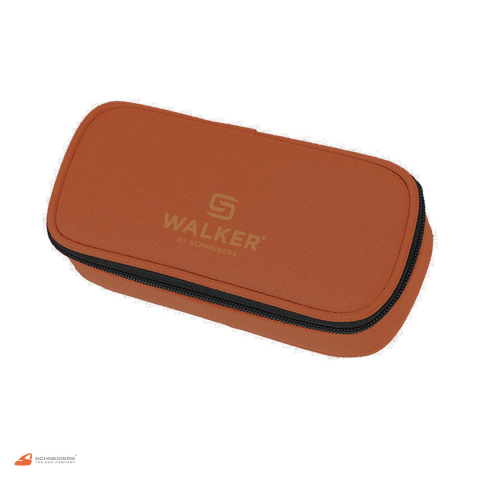 Penare - Penar oval Walker by Schneiders Classic, 21x10x6 cm, rosu fox