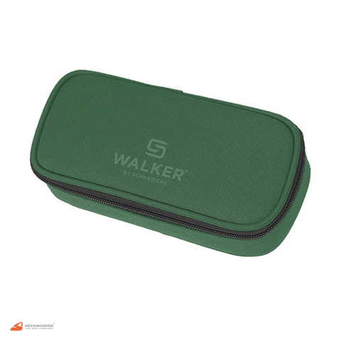 Penare - Penar oval Walker by Schneiders Classic, 21x10x6 cm, verde shale