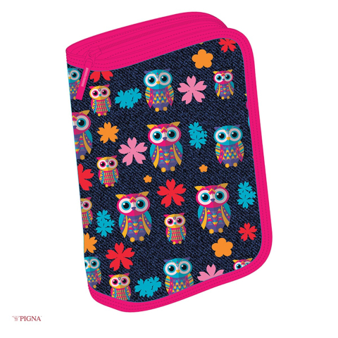 Penare scolare - Penar Pigna Compilatie, echipat 50 piese 1 fermoar 2 extensii 2, multicolor