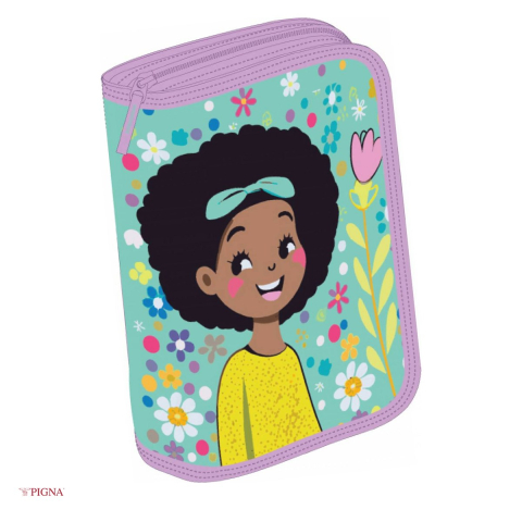 Penare scolare - Penar Pigna, echipat 31 piese 1 fermoar 2 extensii girl