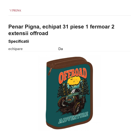 Penar Pigna, echipat 31 piese 1 fermoar 2 extensii offroad [2]