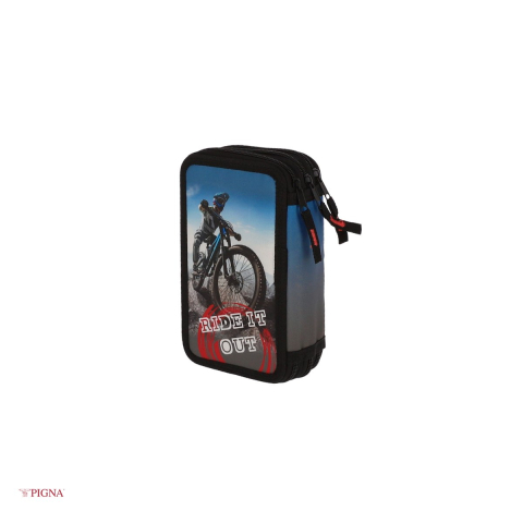 Penar Pigna, neechipat 3 fermoare ride it up, albastru [3]
