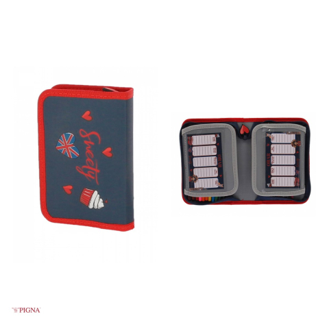 Penar Pigna Sweety, echipat 48 piese 1 fermoar 2 extensii england, bleumarin [3]