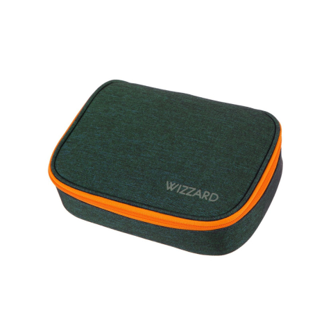 Organizare si arhivare - Penar Walker model Big Wizzard, neechipat, 22,5 x 16 x 6 cm, cu fermoar, olive