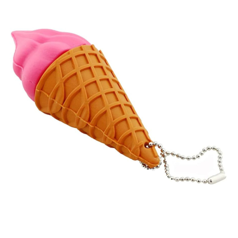 Pendrive USB 8GB cu Aplicator pentru Chei, Design distractiv Inghetata, Portabil si Practic pentru Date, Cadou [1]