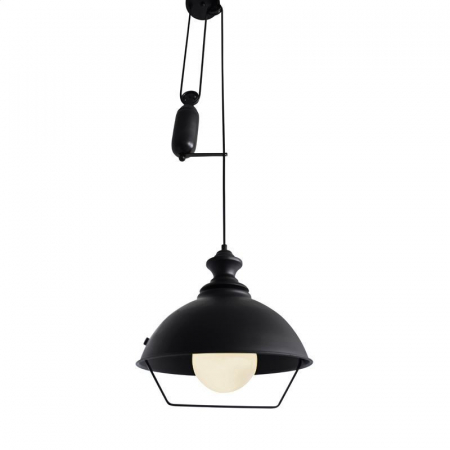 Pendul PLATINET - ATENA ,E27,34x31cm,Metal,Negru [44017] [1]