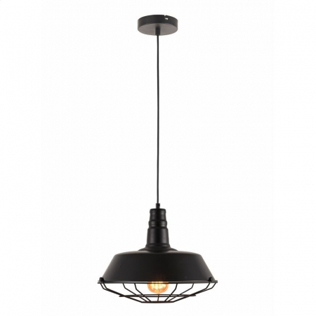 Pendul PLATINET - KRONOS ,E27 , 36x28cm ,Metal ,Negru [44026] [1]