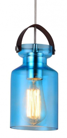 Lampa Suspendata PLATINET - ZEFIR , E27 , 1 x 40W , Albastru [1]