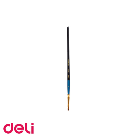 Pensule - Pensula cu varf tesit Deli No.1, par nailon moale, pentru pictura si desen