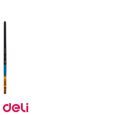 Pensula cu varf tesit Deli No. 8, par nailon moale, pentru pictura si desen artistic [2]