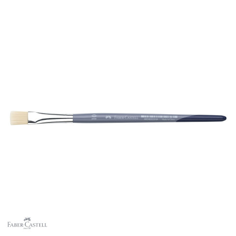 Pensula Faber-Castell Creative Studio nr. 10, varf tesit, par sintetic moale, pentru acuarela si culori solubile in apa [3]
