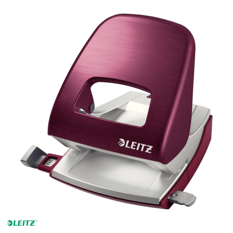 Tehnica de birou - Perforator metalic Leitz Style 5006 NeXXt Series, perforare 30 coli, pentru documente perforate, grena