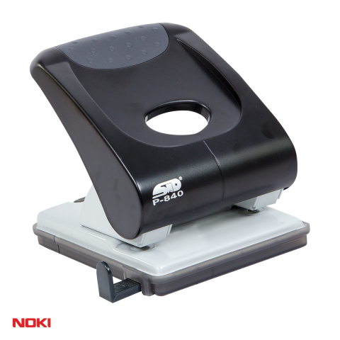 Birotica papetarie - Perforator metalic NOKI P840, 40 coli, negru