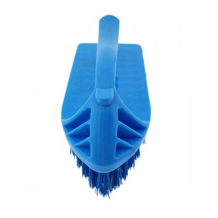 Perie cu maner, pentru curatenie, lungime 135 mm, din plastic, albastra [1]