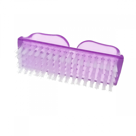 Casnice - Perie cu maner, pentru unghii, J29-V23 00102, lungime 80mm, in blister, mov