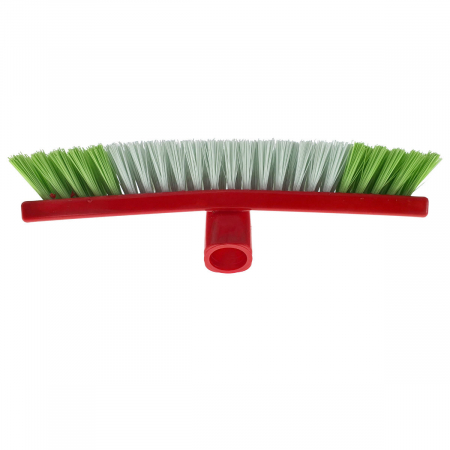 Perie pentru covoare cu filet pentru coada, lungime 260mm, verde cu alb [2]