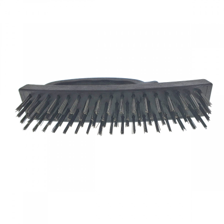 Perie sarma, lungime 170mm, cu 4 randuri si maner de prindere, din plastic, neagra [2]