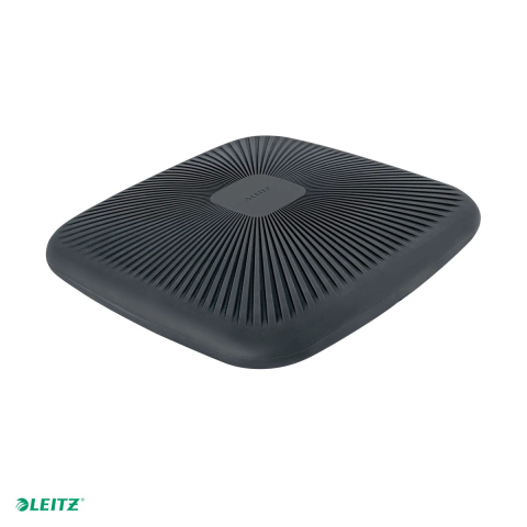 Birou & Ergonomie - Pernuta ergonomica pentru scaun Leitz Ergo, gonflabila, 55 x 360 x 360 mm, gri carbune