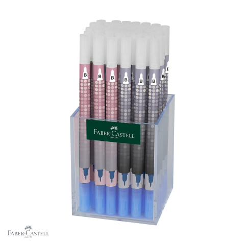 Pic corector - Pic cu rescriere Faber-Castell Scribolino, dublu varf (B), display 45 bucati, pentru corectii scriere cu cerneala