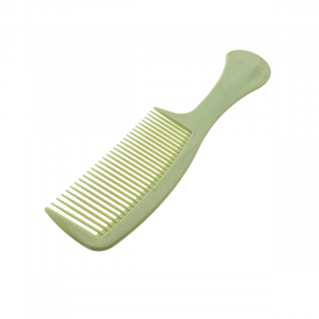 Pieptan cu maner, pentru coafare si ingrijirea parului, lungime 21.5 cm, Fashion dinozaur, 30 dinti rotunjiti, verde [1]