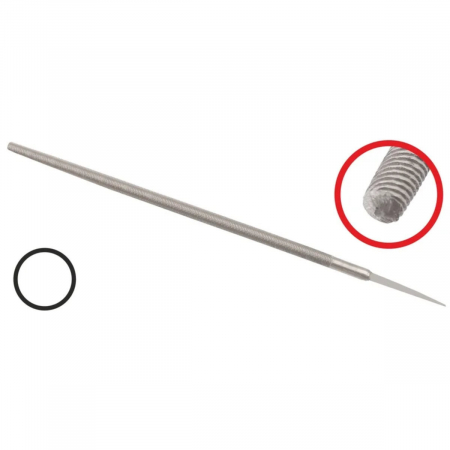 Pila rotunda cu lungimea de 190mm si latime de 6mm, cu varf ascutit [2]