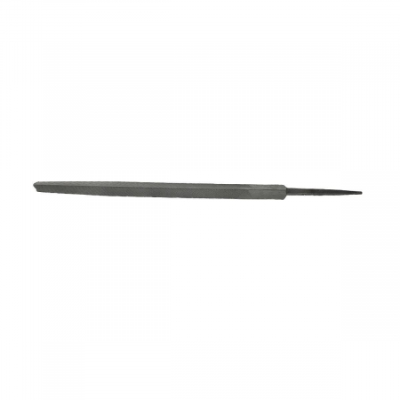 Bricolaj - Pila triunghiulara cu lungimea de 220mm si latime de 10mm, cu varf ascutit